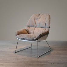 Load image into Gallery viewer, Louis Fashion Living Room Sofas Nordic Danish High Furniture Creative Soft Practical Cloth Single Armchair Leisure Chair