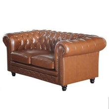Load image into Gallery viewer, U-BEST Luxury  Vintage 2 seat Chesterfield Sofa For Hotel/Villa,European design comfortable living room furniture

